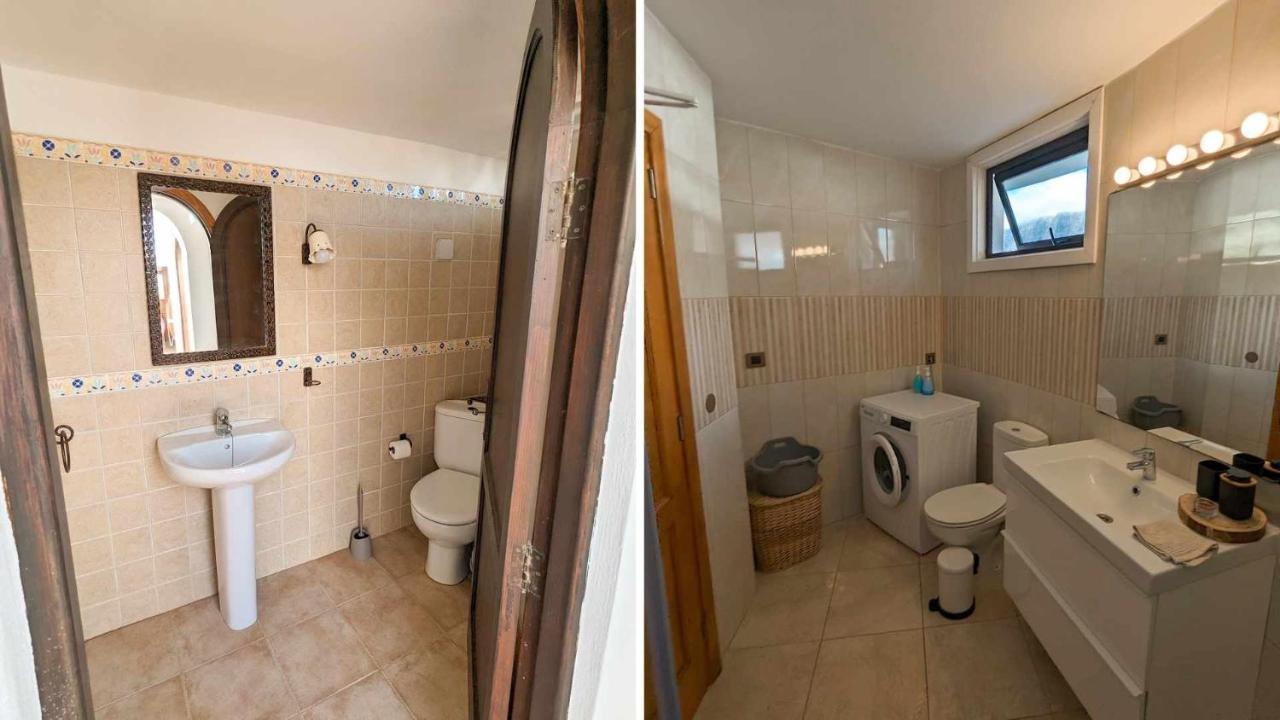 Bungalow Allende Famara Con Piscina Privada Y Ac Exterior photo